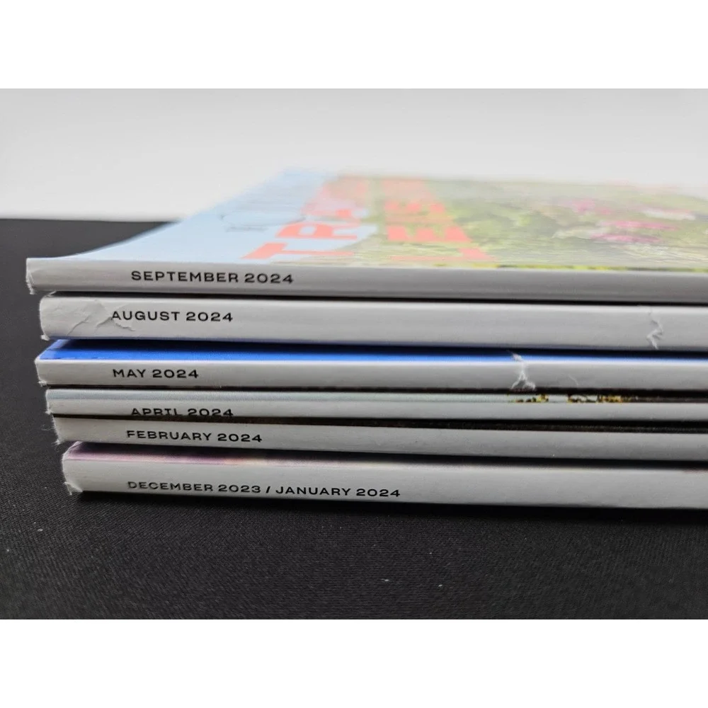 Lot of‎ 6 Travel Leisure Magazine 2023-2024 Culinary World Best Hotels Water